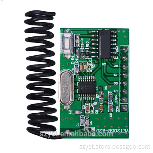 high quality YET205B-630 super-heterodyne encoding receive module